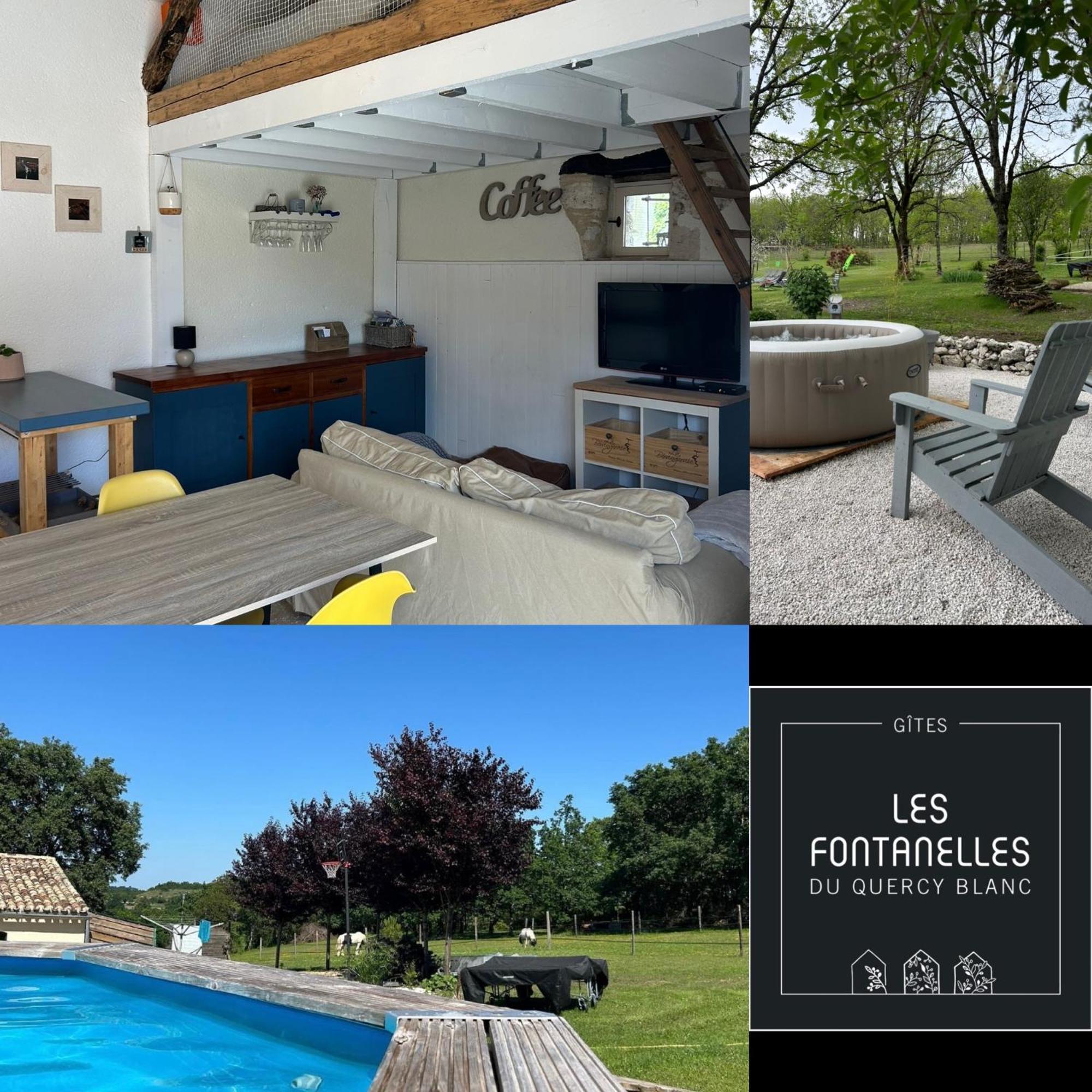 Willa Les Fontanelles Du Quercy Blanc Montcuq Zewnętrze zdjęcie